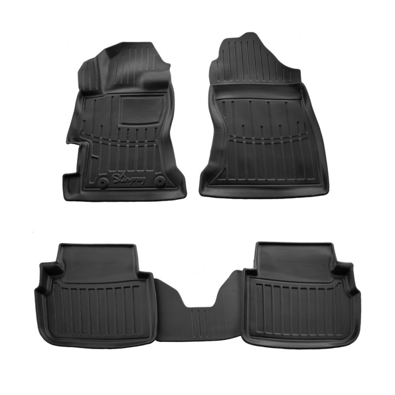 ΠΑΤΑΚΙA ΛΑΣΤΙΧΟ ΣΕ ΣΚΑΦΗ ME KOYMΠΩΜΑΤΑ ΓΙΑ SUBARU IMPREZA GK / GT 4/5D 2016-2023 / XV GT 5D 2017-2022 RACE AXION - 4 Τεμ.