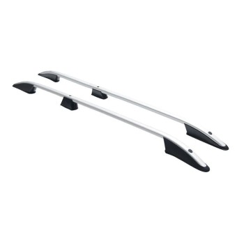 ΠΑΡΑΛΛΗΛΕΣ ΜΠΑΡΕΣ ΟΡΟΦΗΣ ΑΛΟΥΜΙΝΙΟΥ ELEGANCE ΓΙΑ NISSAN NV200 2010+ ΜΕΓΙΣΤΟ ΒΑΡΟΣ ΦΟΡΤΙΟΥ 75KG OMTEC - 2 TEM.