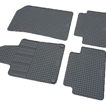 ΜΑΡΚΕ ΠΑΤΑΚΙΑ ΣΕ ΣΚΑΦΗ ΛΑΣΤΙΧΟ ΓΙΑ PEUGEOT 508 2011-2018 ΣΕ ΜΑΥΡΟ ΧΡΩΜΑ ΜΕ ΚΟΥΜΠΩΜΑΤΑ CIK - 4 ΤΕΜ.