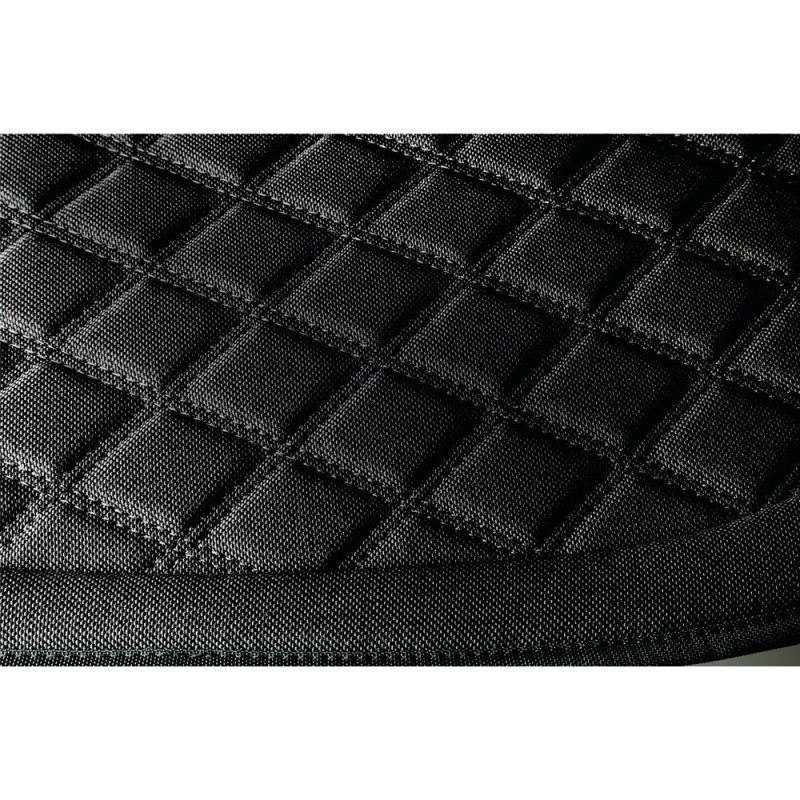 ΠΛΑΤΟΚΑΘΙΣΜΑΤΑ VENICE ΜΕ ΔΙΑΣΤΑΣΕΙΣ ΠΛΑΤΗΣ 50 Χ 65 cm/ΚΑΘΙΣΜΑ 60 cm (ΜΑΥΡΟ ΛΙΝΟ/ΠΟΛΥΕΣΤΕΡ) - 2 ΤΕΜ.