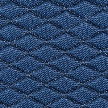 Πλατοκάθισμα με Προσκέφαλο COVER-TECH FABRIC 2τεμ. Μπλε/Γκρι