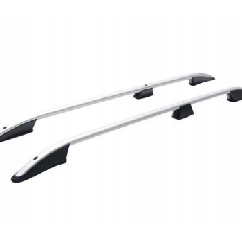 ΜΠΑΡΕΣ ΟΡΟΦΗΣ ΓΙΑ  OPEL COMBO / PEUGEOT PARTNER / RIFTER 2019+ ΠΑΡΑΛΛΗΛΕΣ L2 ΑΛΟΥΜΙΝΙΟΥ ΑΣΗΜΙ ΟMTEC - 2 TEM.