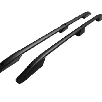 ΜΠΑΡΕΣ ΟΡΟΦΗΣ ΓΙΑ  OPEL COMBO / PEUGEOT PARTNER / RIFTER 2019+ ΠΑΡΑΛΛΗΛΕΣ ΑΛΟΥΜΙΝΙΟΥ L2 ΜΑΥΡΕΣ ΟMTEC - 2 TEM.