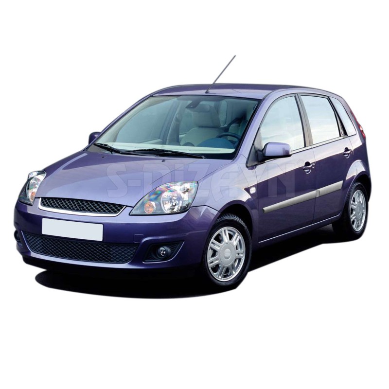 ΔΙΑΚΟΣΜΗΤΙΚΗ ΦΑΣΑ ΠΟΡΤΑΣ ΧΡΩΜΙΟ S-DIZAYN ΓΙΑ FORD FIESTA HB 5D 06-09 - 4 TEM.