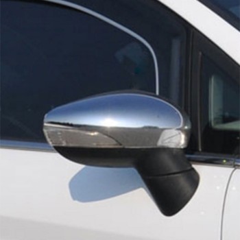 ΚΑΠΑΚΙΑ ΚΑΘΡΕΠΤΗ ΧΡΩΜΙΟΥ ΜΕΤΑΛΛΙΚΑ ΓΙΑ FORD FIESTA 2015+ D HB