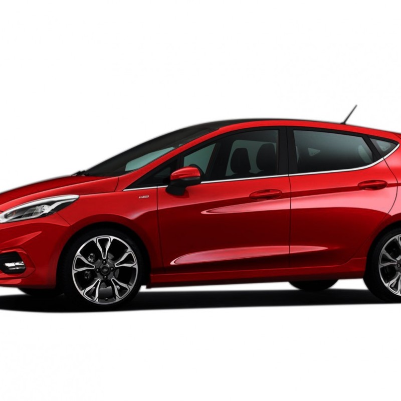 TRIM ΜΑΡΚΕ ΠΑΡΑΘΥΡΩΝ ΑΥΤΟΚΟΛΛΗΤΑ ΧΡΩΜΙΟ ΜΕΤΑΛΛΙΚΑ ΓΙΑ FORD FOCUS 2017> 5D HB