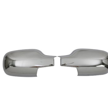 ΚΑΠΑΚΙΑ ΚΑΘΡΕΠΤΩΝ ΓΙΑ RENAULT MEGANE 3/4/5D 2004-2010 / RENAULT SCENIC II MPV 2003-2009 ΧΡΩΜΙΟΥ 2 ΤΕΜ. ΠΛΑΣΤΙΚΑ