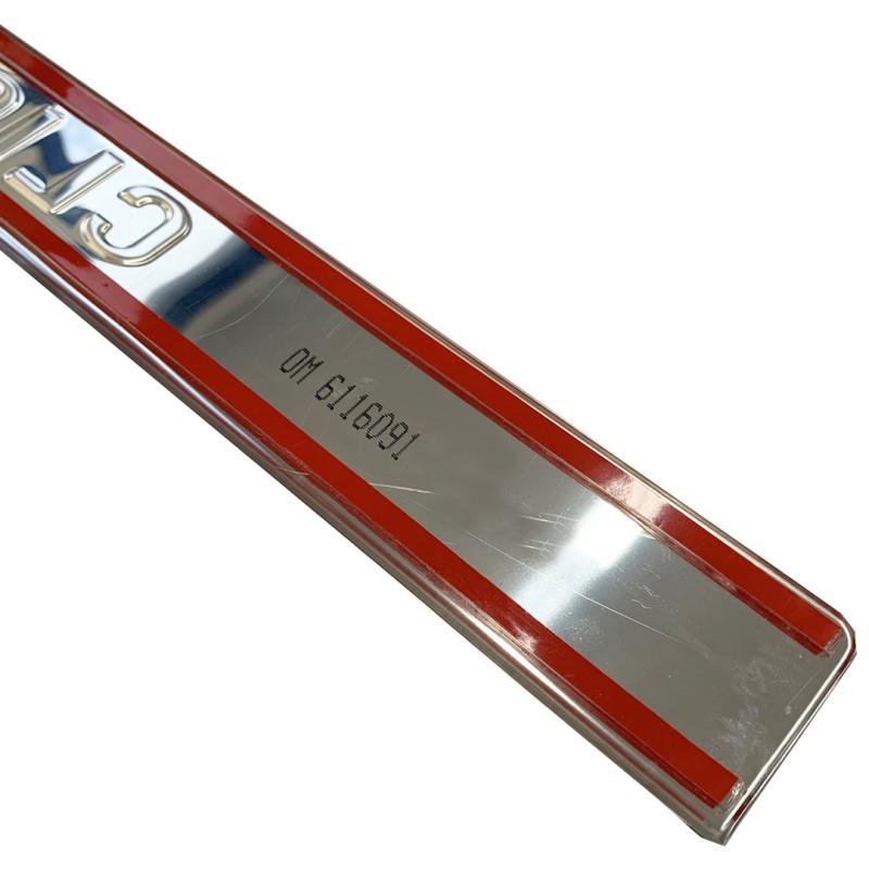 ΜΑΡΣΠΙΕ ΓΙΑ RENAULT CLIO X98 HB 5D 2012-2018 / CLIO SPORT TOURER SW 2013-2019 ΕΣΩΤΕΡΙΚΑ ΑΥΤΟΚΟΛΛΗΤΑ ΑΠΟ ΑΤΣΑΛΙ ΜΕ GLOSS ΦΙΝΙΡΙΣΜΑ (ΚΑΘΡΕΠΤΗΣ) OMTEC - 4 ΤΕΜ.