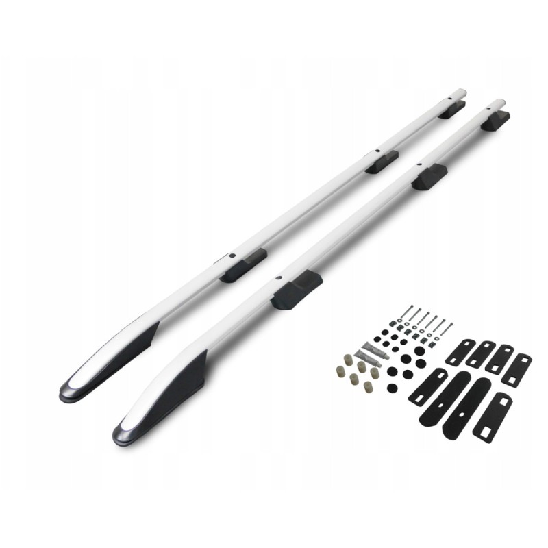 ΠΑΡΑΛΛΗΛΕΣ ΜΠΑΡΕΣ ΟΡΟΦΗΣ ΑΛΟΥΜΙΝΙΟΥ ΣΕ ΑΣΗΜΙ ΧΡΩΜΑ SPORT L2 ΓΙΑ NISSAN PRIMASTAR 2001-2014 ΜΕΓΙΣΤΟ ΒΑΡΟΣ ΦΟΡΤΙΟΥ 75KG OMTEC - 2 TEM.