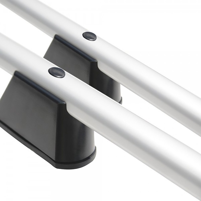 ΜΠΑΡΕΣ ΟΡΟΦΗΣ ΓΙΑ MERCEDES CITAN ELEGANCE W415 2013+ ΜΑΚΡΥ / RENAULT KANGOO 2008-2021 ΠΑΡΑΛΛΗΛΕΣ ΑΛΟΥΜΙΝΙΟΥ L2 ΑΣΗΜΙ