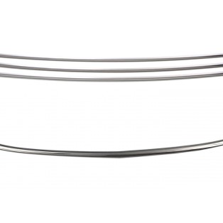 ΔΙΑΚΟΣΜΗΤΙΚΕΣ ΓΡΙΛΙΕΣ ΜΑΣΚΑΣ ΕΜΠΡΟΣ ΧΡΩΜΙΟ ΜΕΤΑΛΛΙΚΕΣ ΓΙΑ HYUNDAI I30 5D 2012+