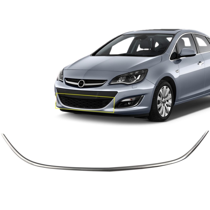 ΔΙΑΚΟΣΜΗΤΙΚΟ ΧΡΩΜΙΟΥ ΕΜΠΡΟΣ ΠΡΟΦΥΛΑΚΤΗΡΑ ΓΙΑ OPEL ASTRA J 3/4/5D/SW 2012+ 1ΤΕΜ.