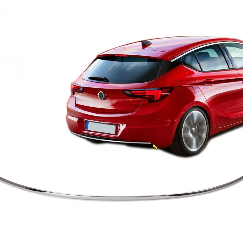 ΔΙΑΚΟΣΜΗΤΙΚΟ TRIM ΠΡΟΦΥΛΑΚΤΗΡΑ ΠΙΣΩ ΧΡΩΜΙΟ 1ΤΕΜ. ΓΙΑ OPEL ASTRA K 5D 2015+