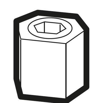 ΑΝΤΑΛΛΑΚΤΙΚΟ ΣΕΤ ΜΕ ΕΞΑΓΩΝΑ ΠΑΞΙΜΑΔΙΑ ΓΙΑ T-SYSTEM 72330/MB ΒΑΣΗΣ ΣΚΙ ICEBERG MENABO - 4 ΤΕΜ.