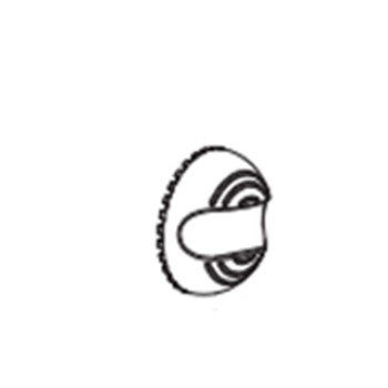 ΑΝΤΑΛΛΑΚΤΙΚΟΣ ΚΟΧΛΙΑΣ D25 MEYSTER ΓΙΑ ΒΑΣΗ ΠΟΔΗΛΑΤΟΥ MISTRAL MENABO