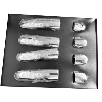 ΧΕΡΟΥΛΙΑ ΠΟΡΤΑΣ ΓΙΑ RENAULT LAGUNA II 4/5D 2008+  ΧΡΩΜΙΟ ΜΕΤΑΛΛΙΚΑ 4ΤΕΜ.