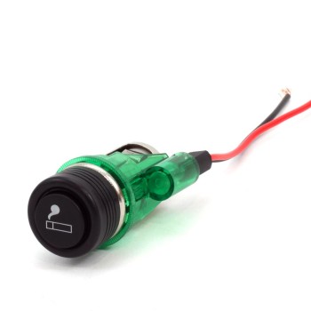 ΚΙΤ ΑΝΑΠΤΗΡΑ 12V ΜΕ ΚΑΛΩΔΙΟ ΚΑΙ ΦΩΣ (ΑΡΣΕΝΙΚΟ+ΘΗΛΥΚΟ) EURO-STYLE AMIO - 1 ΤΕΜ.