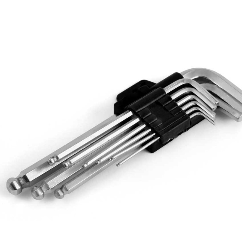 ΣΕΤ ΚΛΕΙΔΙΑ ΑΛΛΕΝ IMBUS (ΚΟΝΤΑ 125mm) ΤΚΣ AMiO - 9 ΤΕΜ.