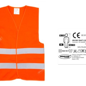 ΓΙΛΕΚΟ ΕΚΤΑΚΤΗΣ ΑΝΑΓΚΗΣ XL (ΦΩΣΦΟΡΙΖΕ/ΠΟΡΤΟΚΑΛΙ/ΠΟΛΥΕΣΤΕΡΙΚΟ) AMiO - 1 ΤΕΜ.