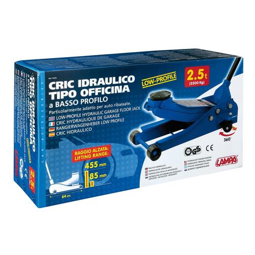 ΓΡΥΛΟΣ ΥΔΡΑΥΛΙΚΟΣ ΜΕ ΡΟΔΕΣ 2.500KG 85min-455max 360ΜΟΙΡΩΝ LOW PROFILE