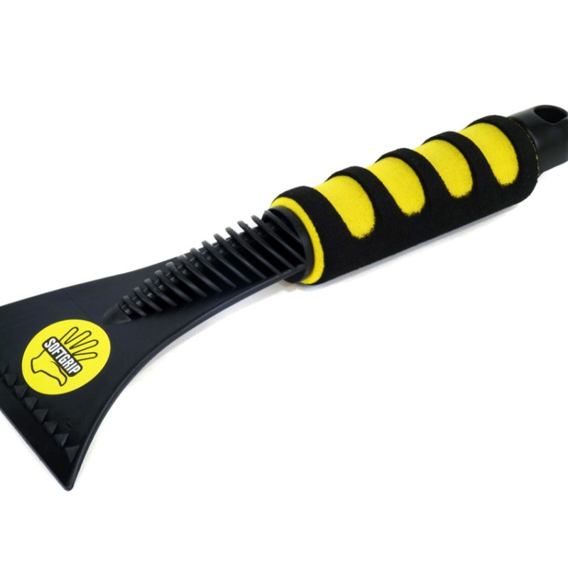 ΞΥΣΤΡΑ ΠΑΓΟΥ ΜΕ ΛΑΒΗ ΧΕΙΡΟΣ ΚΙΤΡΙΝΟ/ΜΑΥΡΟ AMIO - 1 ΤΕΜ.