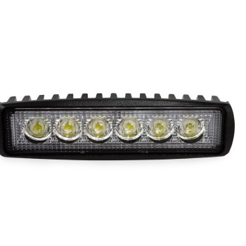 ΠΡΟΒΟΛΕΑΣ ΕΡΓΑΣΙΑΣ DAYLINE WL01 FLAT 9/60V - 18W - 6000K - 6 LED (ΛΕΥΚΟ/ΨΥΧΡΟ) - 160 Χ 43 Χ 42 mm AMiO - 1 ΤΕΜ.