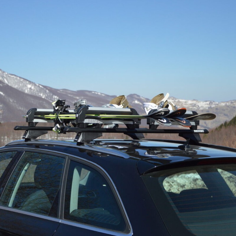 ΒΑΣΗ ΣΚΙ ΟΡΟΦΗΣ ΑΛΟΥΜΙΝΙΟΥ ICEBERG MENABO (4 ΖΕΥΓΑΡΙΑ ΣΚΙ/2 SNOWBOARD)