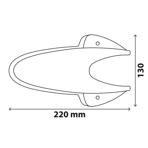 ΚΑΜΕΡΑ T4 ΕΓΧΡΩΜΗ ΑΔΙΑΒΡΟΧΗ ΜΕ ΜΙΚΡΟΦΩΝΟ Κ ΝΥΧΤΕΡΙΝΗ ΛΗΨΗ ΕΩΣ 10m 220x130mm ΜΑΥΡΗ