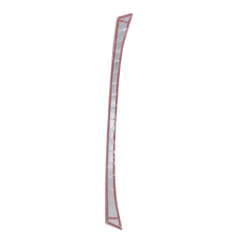 TRIM ΜΑΡΚΕ ΠΟΡΤ ΜΠΑΓΚΑΖ ΧΡΩΜΙΟ ΜΕΤΑΛΛΙΚΟ S-DIZAYN ΓΙΑ TOYOTA C-HR 2018+ - 1 TEM.