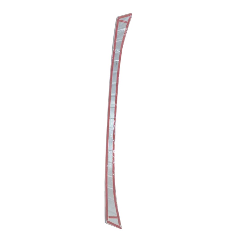 TRIM ΜΑΡΚΕ ΠΟΡΤ ΜΠΑΓΚΑΖ ΧΡΩΜΙΟ ΜΕΤΑΛΛΙΚΟ S-DIZAYN ΓΙΑ TOYOTA C-HR 2018+ - 1 TEM.