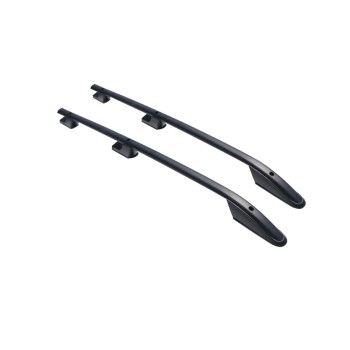 ΠΑΡΑΛΛΗΛΕΣ ΜΠΑΡΕΣ ΟΡΟΦΗΣ ΑΛΟΥΜΙΝΙΟΥ ΣΕ ΜΑΥΡΟ ΧΡΩΜΑ SPORT L1 ΓΙΑ VW CADDY 2003-2015 ΜΕΓΙΣΤΟ ΒΑΡΟΣ ΦΟΡΤΙΟΥ 75KG OMTEC - 2 TEM.