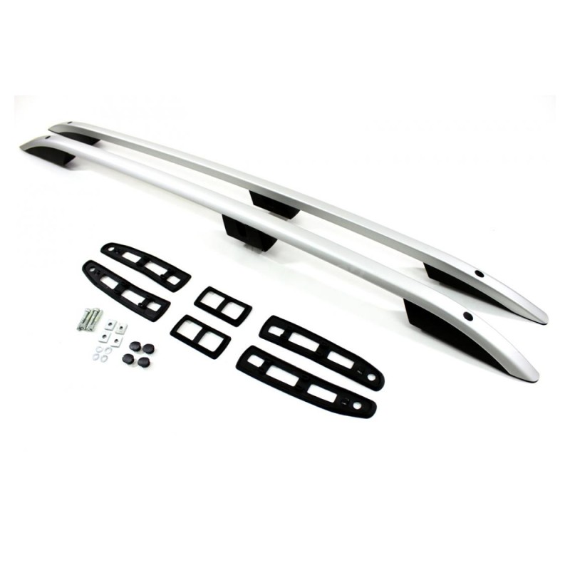 ΠΑΡΑΛΛΗΛΕΣ ΜΠΑΡΕΣ ΟΡΟΦΗΣ ΑΛΟΥΜΙΝΙΟΥ SPORT ΓΙΑ VW AMAROK 2010-2022 ΜΕΓΙΣΤΟ ΒΑΡΟΣ ΦΟΡΤΙΟΥ 75KG OMTEC - 2 TEM.