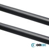 Omtec - Παράλληλες Μπάρες Οροφής Sport για VW Amarok (PH 2H) 2010>2022 από Αλουμίνιο σε Μαύρο Χρώμα και Μέγιστο Βάρος Φορτίου 75 kg - 2 τεμ. (7535931B/OM)