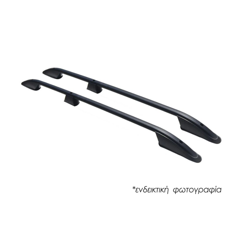 ΠΑΡΑΛΛΗΛΕΣ ΜΠΑΡΕΣ ΟΡΟΦΗΣ ΑΛΟΥΜΙΝΙΟΥ ΣΕ ΜΑΥΡΟ ΧΡΩΜΑ SPORT ΓΙΑ VW AMAROK 2022+ ΜΕΓΙΣΤΟ ΒΑΡΟΣ ΦΟΡΤΙΟΥ 75KG OMTEC - 2 TEM.
