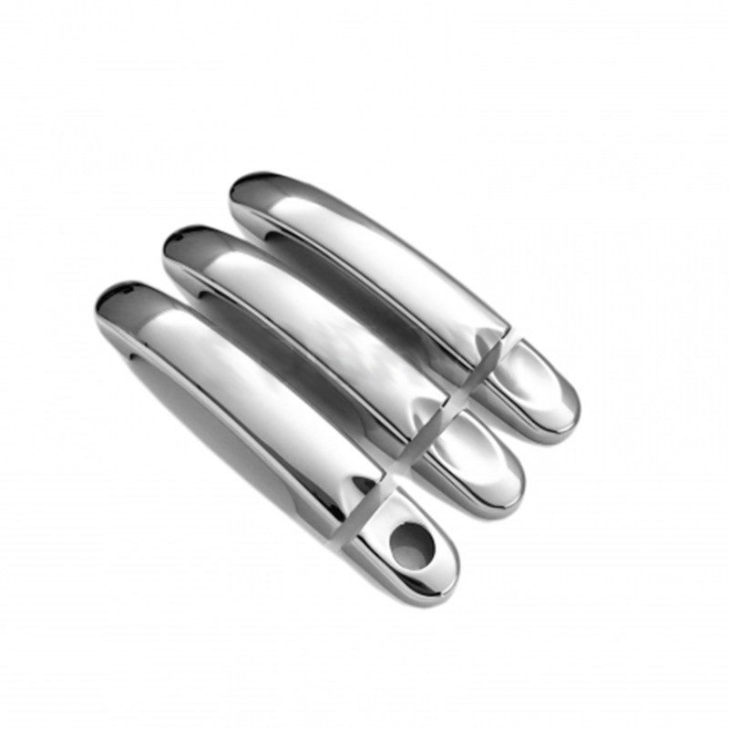 ΧΕΡΟΥΛΙΑ ΠΟΡΤΑΣ ΓΙΑ VW T6 TRANSPORTER VAN 2015+ 3 ΠΟΡΤΕΣ  ΧΡΩΜΙΟ ΜΕΤΑΛΛΙΚΑ