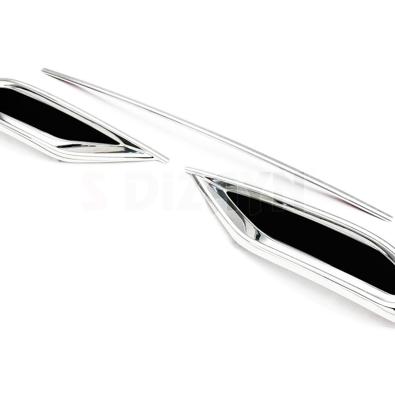 ΔΙΑΚΟΣΜΗΤΙΚΑ ΧΡΩΜΙΑ ΕΞΑΤΜΙΣΗΣ ΜΑΡΚΕ S-DIZAYN -3 TEM. ΓΙΑ VW TIGUAN 2020+