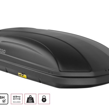 ΜΠΑΓΚΑΖΙΕΡΑ ΟΡΟΦΗΣ MARATHON 320 DARK ΣΕ ΜΑΥΡΟ ΧΡΩΜΑ ΜΕ ΜΑΤ ΕΛΑΦΡΩΣ ΑΝΑΓΛΥΦΗ ΥΦΗ MENABO - 1 ΤΕΜ.