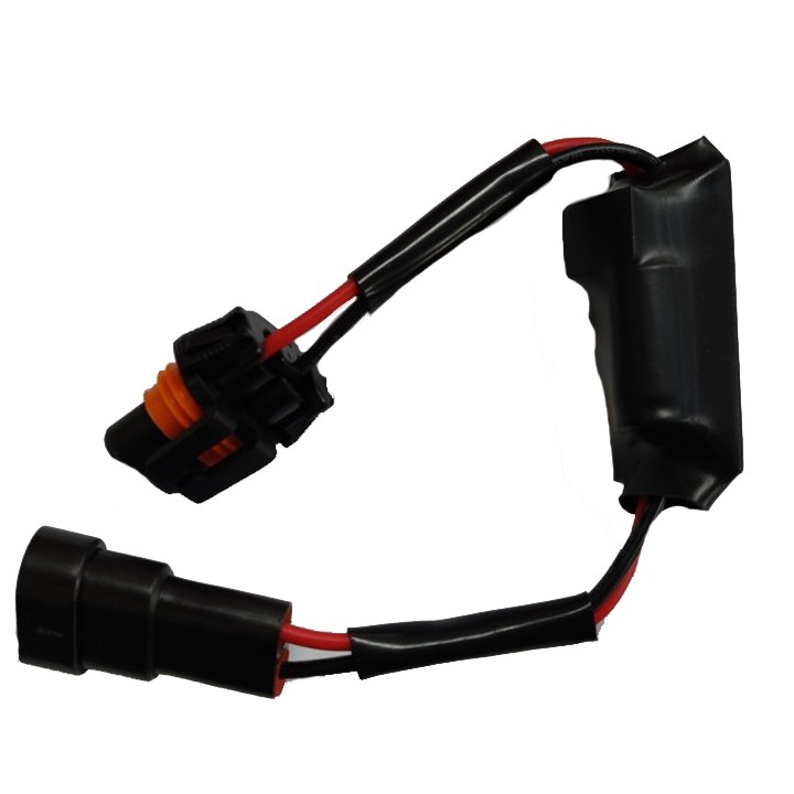 ΑΝΤΙΣΤΑΣΗ ΓΙΑ ΛΑΜΠΕΣ LED F3 SAMSUNG HB3 9005/HB4 9006/HIR2 9012 12V (CANCELLER) - 2 ΤΕΜ.