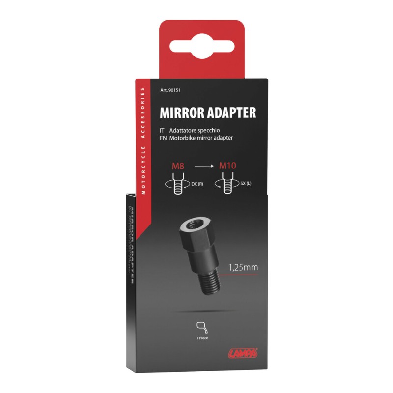 ΑΝΤΑΠΤΟΡΑΣ ΓΙΑ ΚΑΘΡΕΠΤΗ ΜΗΧΑΝΗΣ M8 DX-M10 SX -1ΤΕΜ