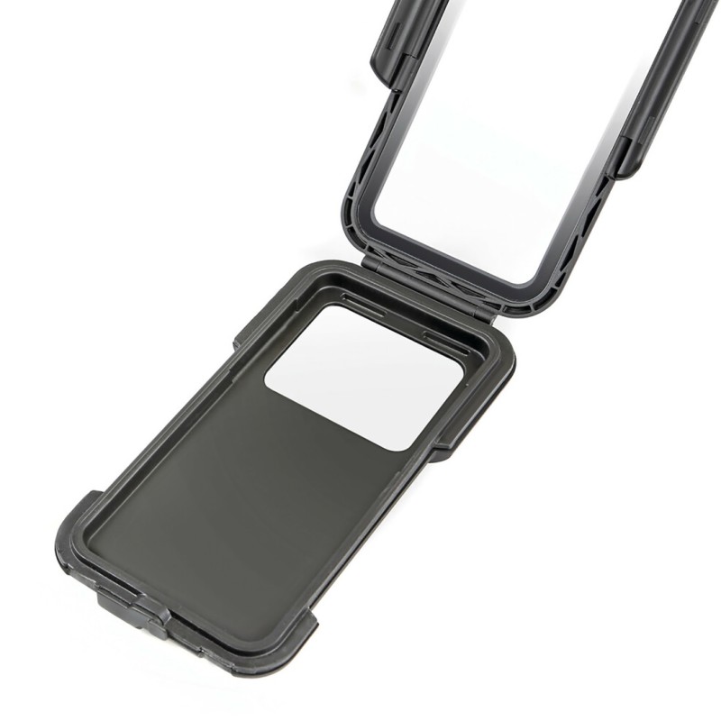 Θήκη Κινητού Hard Case της σειράς Optiline Universal Εφαρμογής για κινητά με μέγιστες διαστάσεις 78 x 165 mm, συμβατή με Βάσεις Στήριξης Κινητού Optiline για Μηχανή με σύστημα Duolock