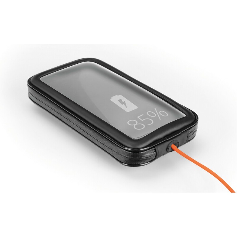 Θήκη Κινητού Sized L της σειράς Optiline Universal Εφαρμογής για κινητά με μέγιστες διαστάσεις 80 x 155 mm, συμβατή με Βάσεις Στήριξης Κινητού Optiline για Μηχανή με σύστημα Duolock