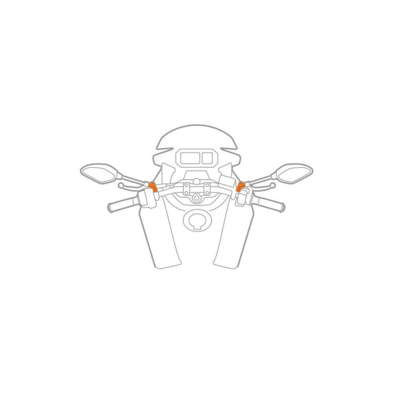 Βάση Στήριξης Κινητού Pole Orbit της σειράς Titan Optiline για τις Βάσεις των Καθρεπτών Μηχανής με διάμετρο 10 mm, επιμυκημένο βραχίονα και σύστημα Duolock, συμβατή με Θήκες ή Αντάπτορες Κινητού Optiline