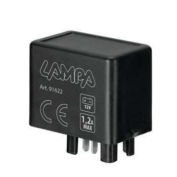 LED FLASHER (ΦΛΑΣΙΕΡΑ)  7PIN ΓΙΑ LED ΦΛΑΣ 12V 1,2A max PLUG & PLAY LAMPA - 1 ΤΕΜ.