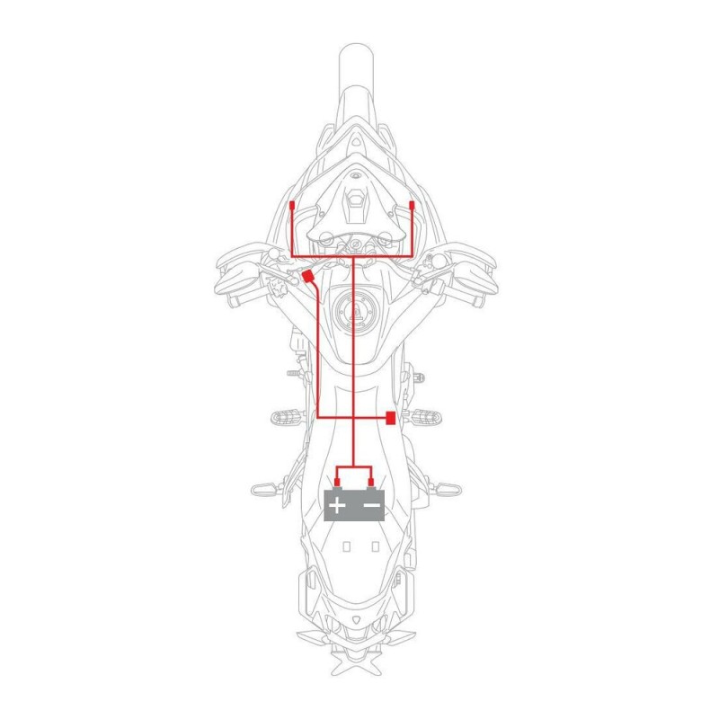 ΚΑΛΩΔΙΩΣΗ ΓΙΑ ΠΡΟΒΟΛΕΙΣ MOTO (ΔΙΑΚΟΠΤΗ ON/OFF+ ΗΛ.ΚΑΛΩΔΙΑ 2,5m/ 12V+ ΡΕΛΕ 40A LAMPA - 1 ΤΕΜ.
