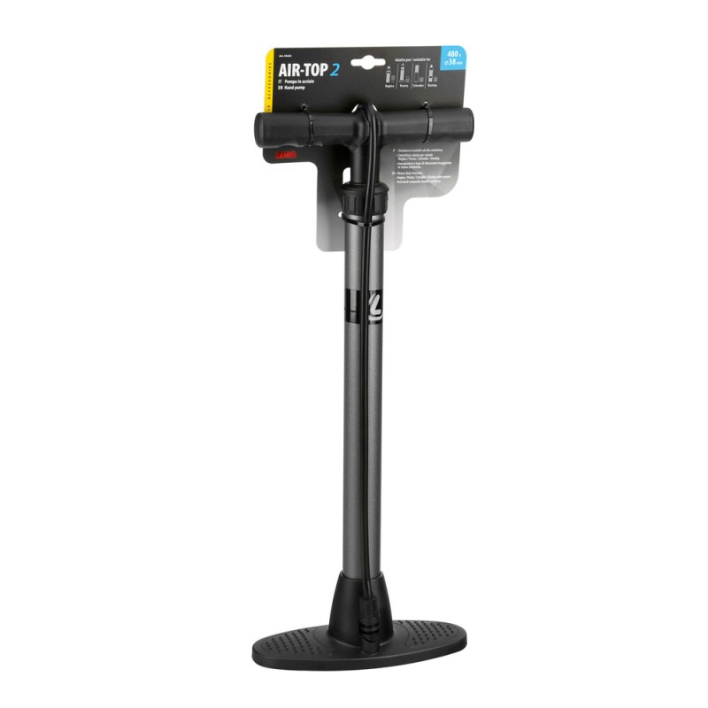 ΤΡΟΜΠΑ ΑΕΡΟΣ ΠΟΔΗΛΑΤΟΥ ΔΑΠΕΔΟΥ/ΧΕΙΡΟΣ AIR-TOP2 H480mm Φ38mm ΣΕ ΜΑΥΡΟ ΧΡΩΜΑ 1ΤΕΜ.