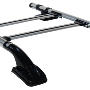 ΜΠΑΡΕΣ ΟΡΟΦΗΣ ΓΙΑ ISUZU D-MAX 2007-2012 ΠΑΡΑΛΛΗΛΕΣ ΑΛΟΥΜΙΝΙΟΥ SH ΑΣΗΜΙ