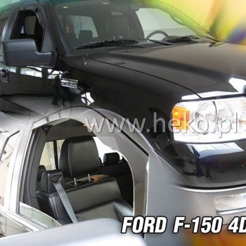 ΑΝΕΜΟΘΡΑΥΣΤΕΣ ΓΙΑ FORD F150 2D 2004-2008 ΖΕΥΓΑΡΙ ΑΠΟ ΕΥΚΑΜΠΤΟ ΦΙΜΕ ΠΛΑΣΤΙΚΟ HEKO - 2 ΤΕΜ.