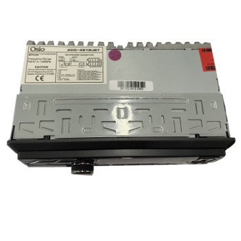 RADIO 1 DIN DUAL USB/FM/SD/MP3/WMA/BLUETOOTH 180W ΜΕ ΕΠΙΛΟΓΗ ΦΩΤΙΣΜΟΥ 3 ΧΡΩΜΑΤΩΝ & ΧΕΙΡΙΣΤΗΡΙΟ OSIO - 1 τεμ.