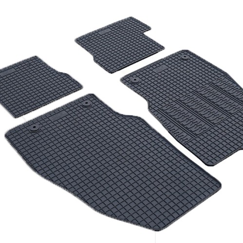 ΜΑΡΚΕ ΠΑΤΑΚΙΑ ΣΕ ΣΚΑΦΗ ΛΑΣΤΙΧΟ ΓΙΑ OPEL ADAM 2013-2019 ΣΕ ΜΑΥΡΟ ΧΡΩΜΑ ΜΕ ΚΟΥΜΠΩΜΑΤΑ CIK - 4 ΤΕΜ.