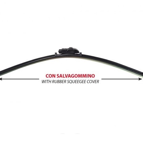 Υαλοκαθαριστήρας νέου τύπου ALL-IN-ONE 45 cm με μονό αντάπτορα γενικής χρήσης για 10 τύπους μπράτσων OTOTOP - 1 τεμάχιο